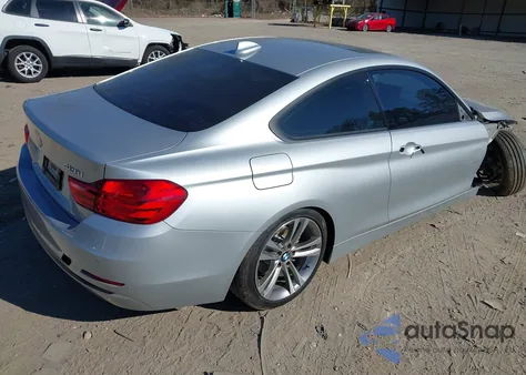 2014 BMW 428I z USA, uszkodzony, nr VIN WBA3N3C57EK230618